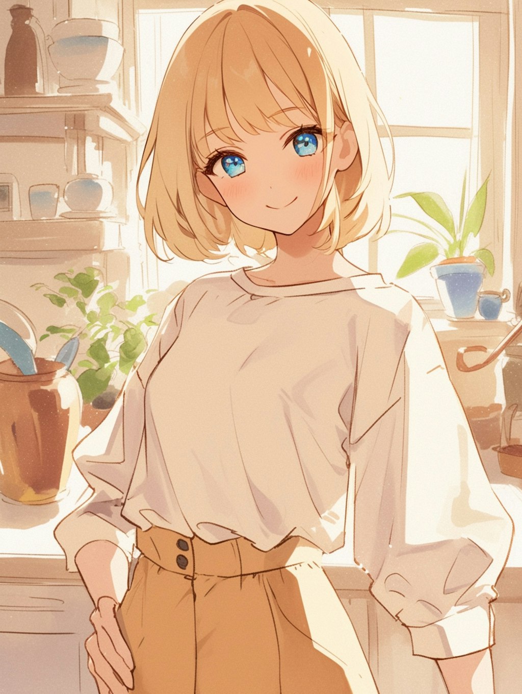 マッシュカットの子✨04