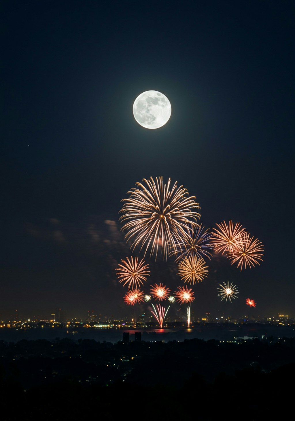 花火を見に行った日