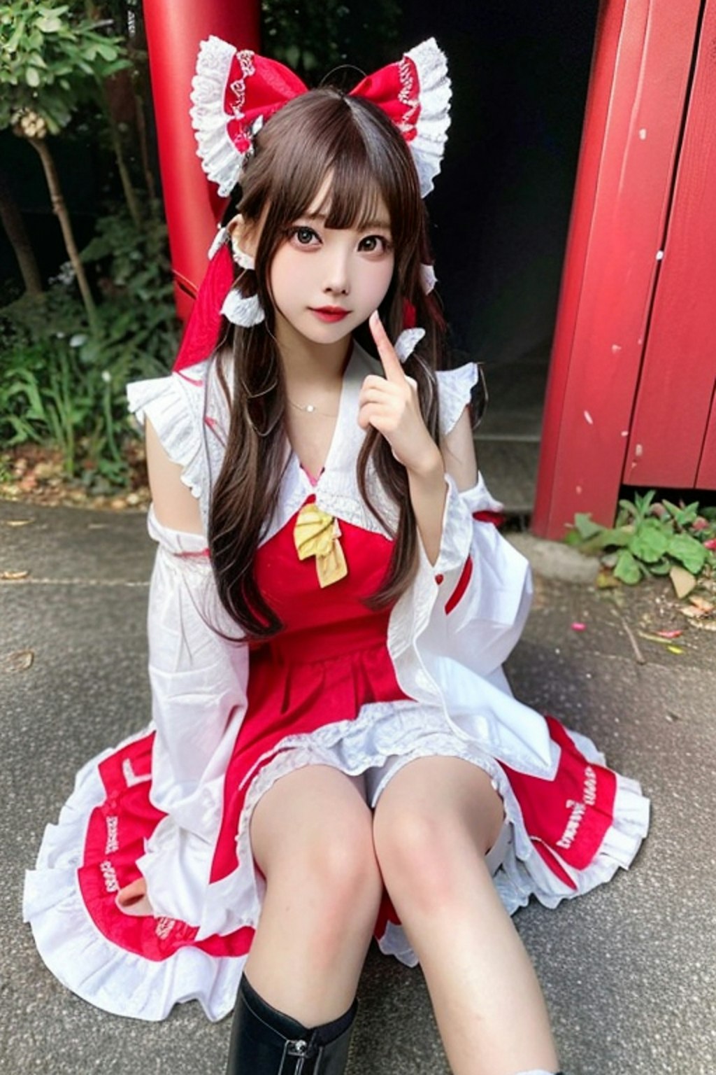 博麗霊夢　コスプレ