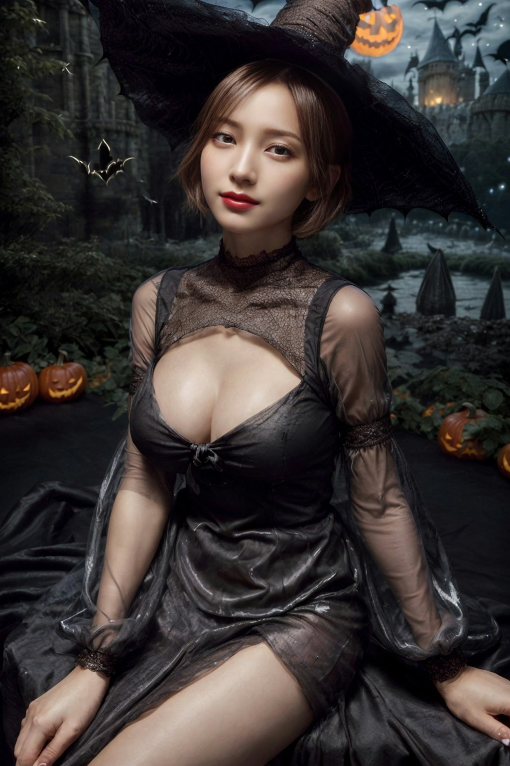 魔女のお姉さん（ハロウィン）②