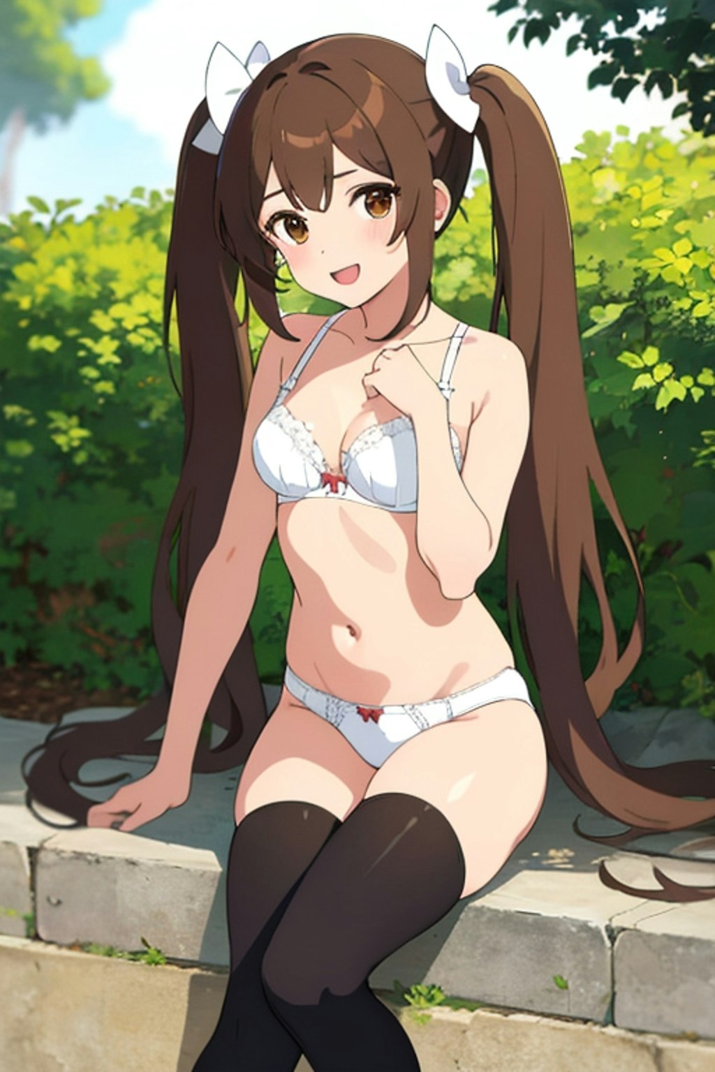 Twintails girl