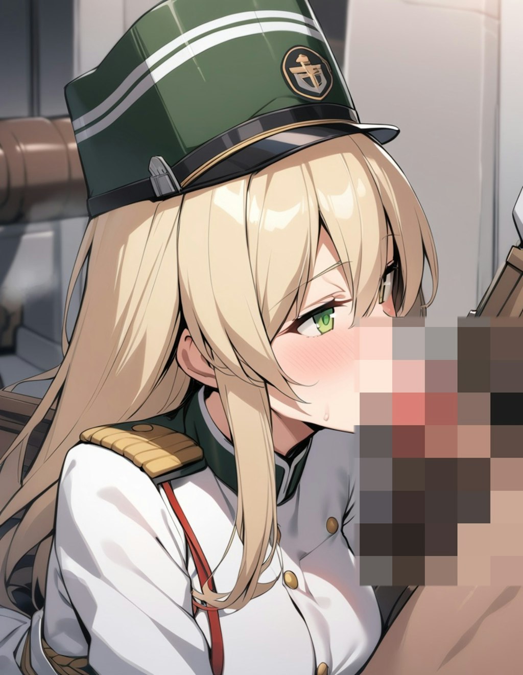 艦船擬人化キャラによるフェラ