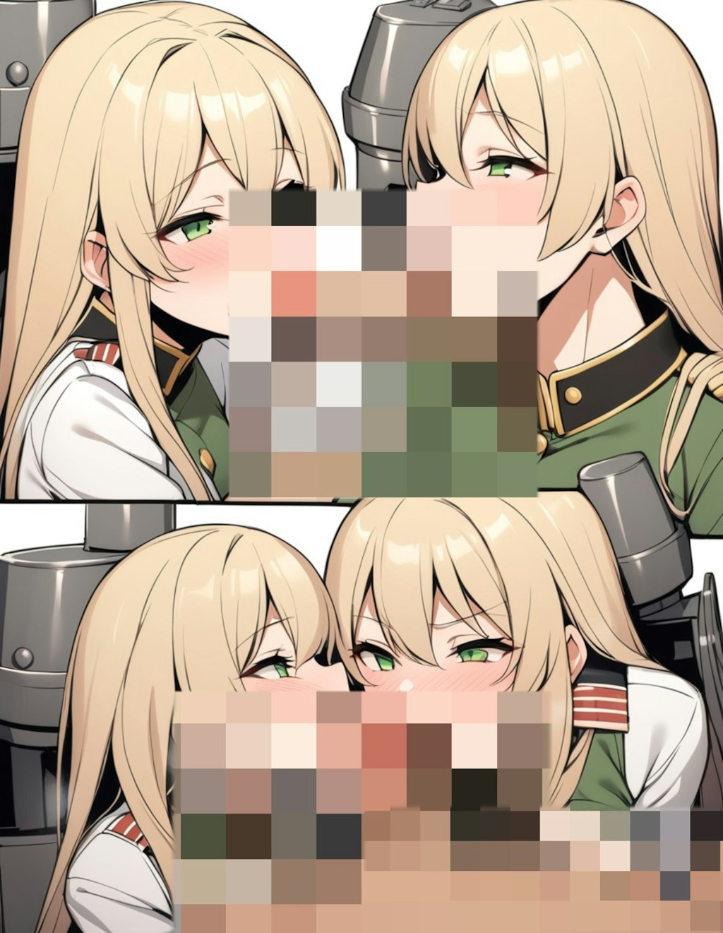 艦船擬人化キャラによるフェラ