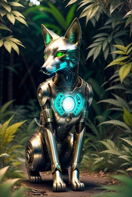 cyborg fox