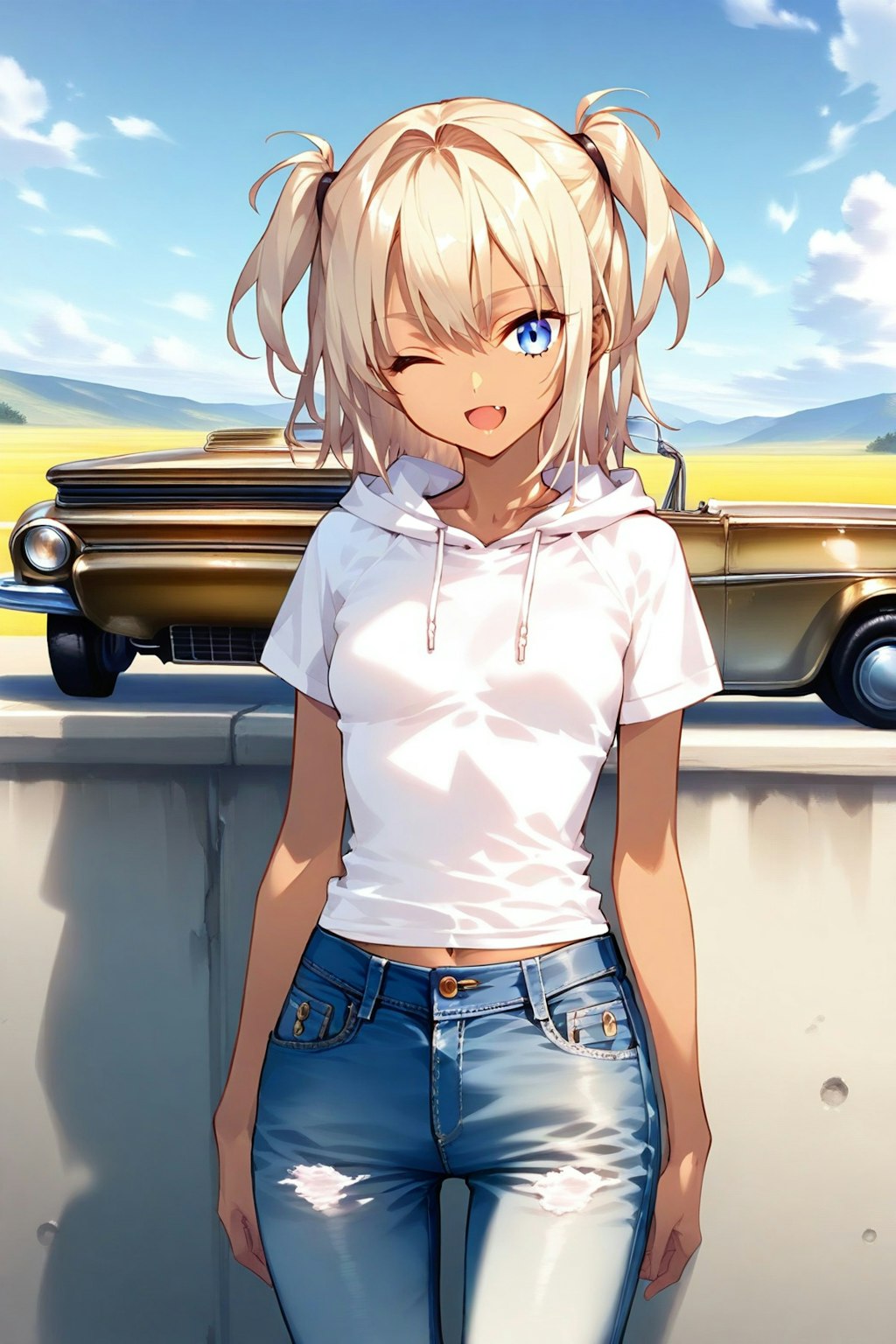 褐色　２