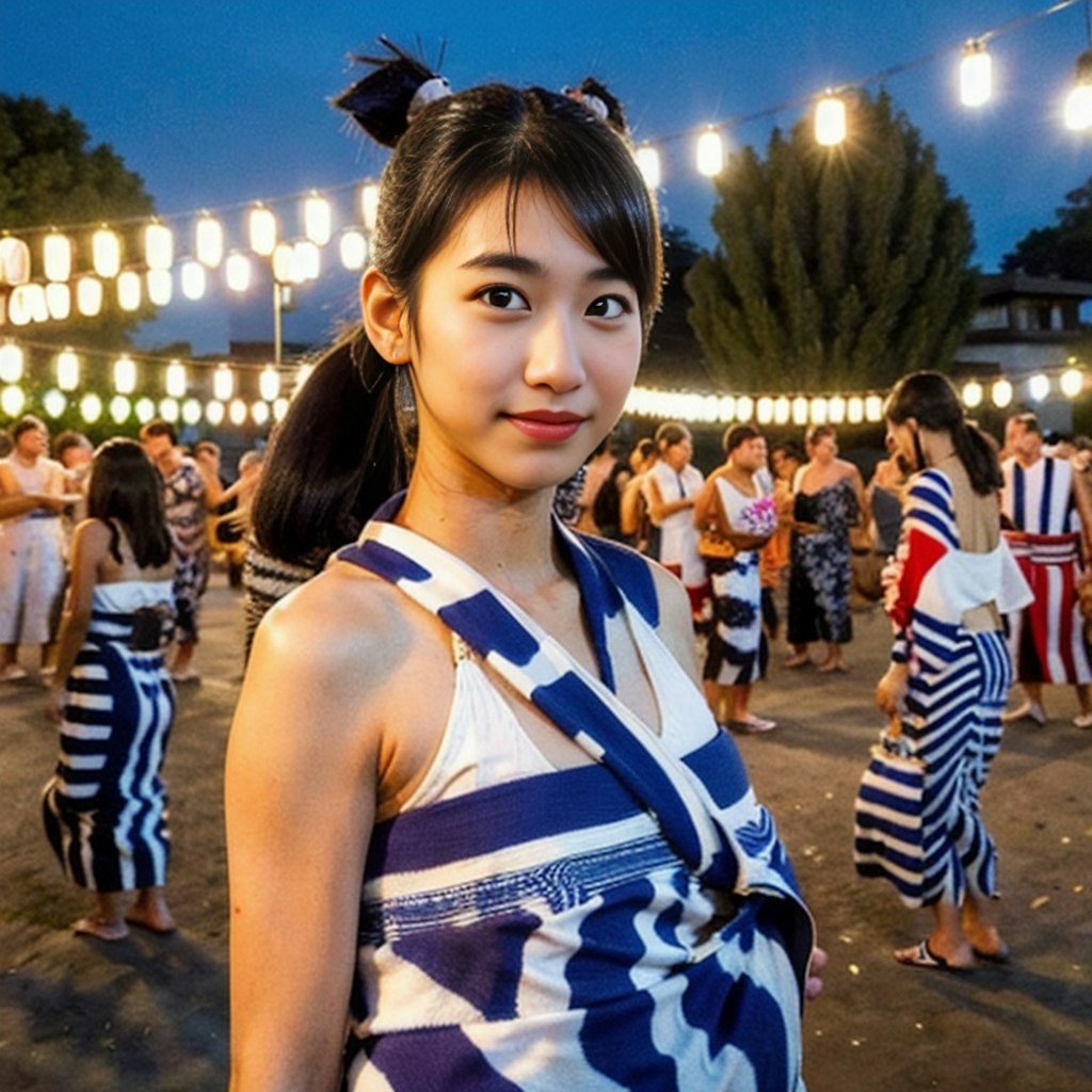 盆踊り女子