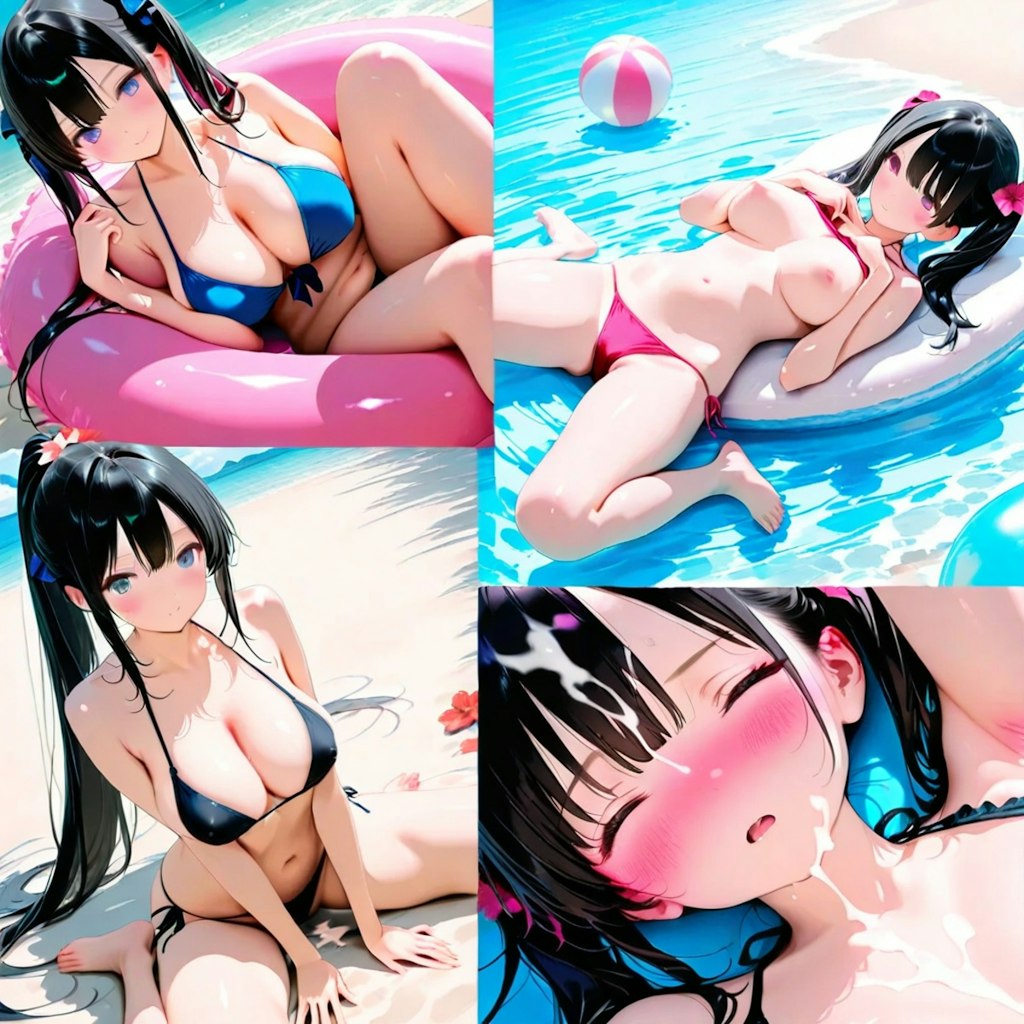 海でしちゃう♥