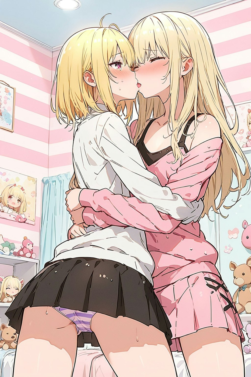 百合キス