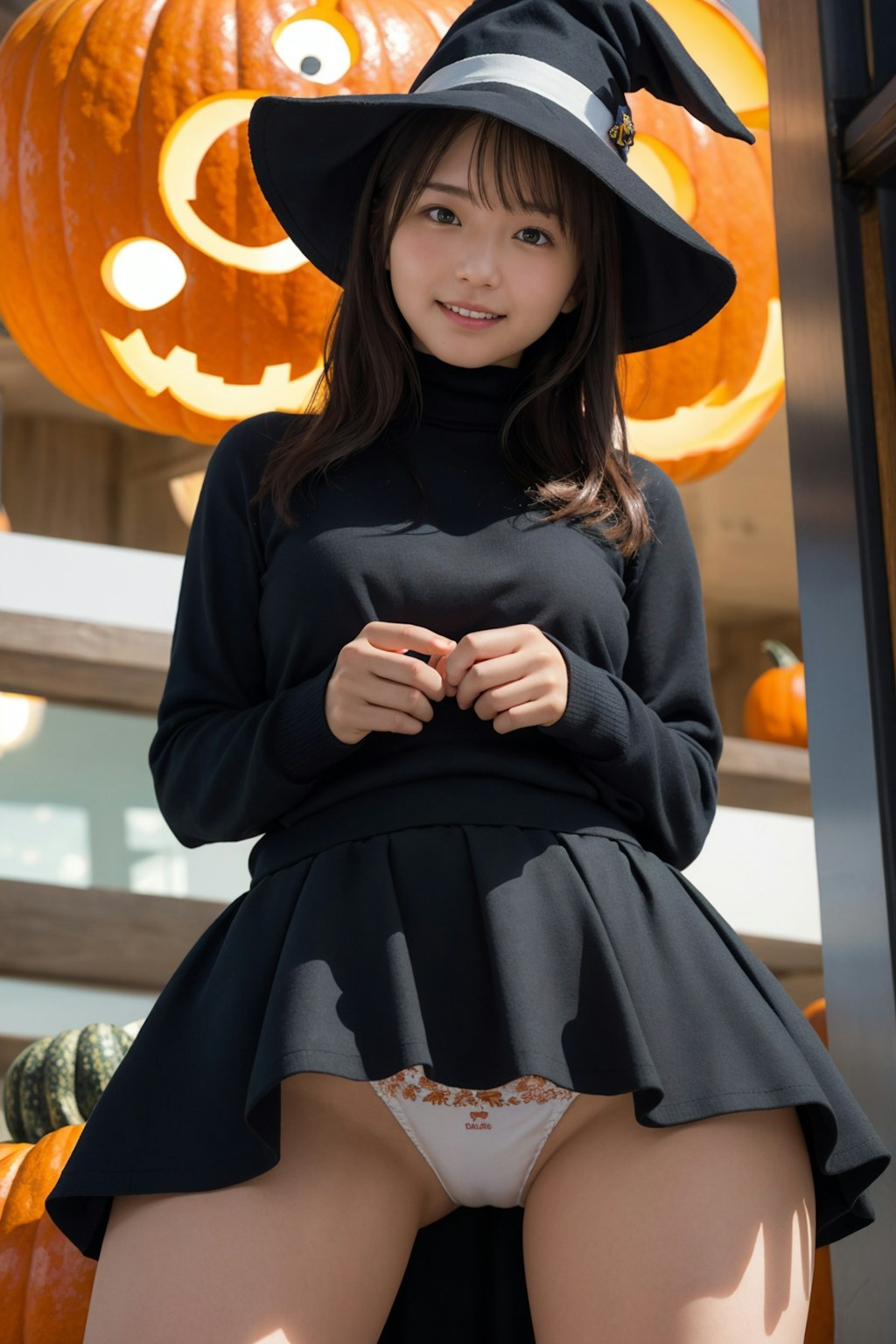 ハロウィンの女の子 3