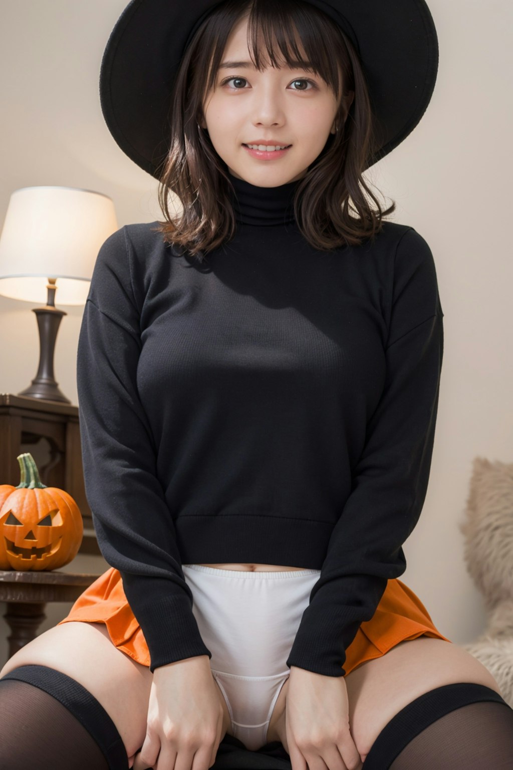 ハロウィンの女の子 3