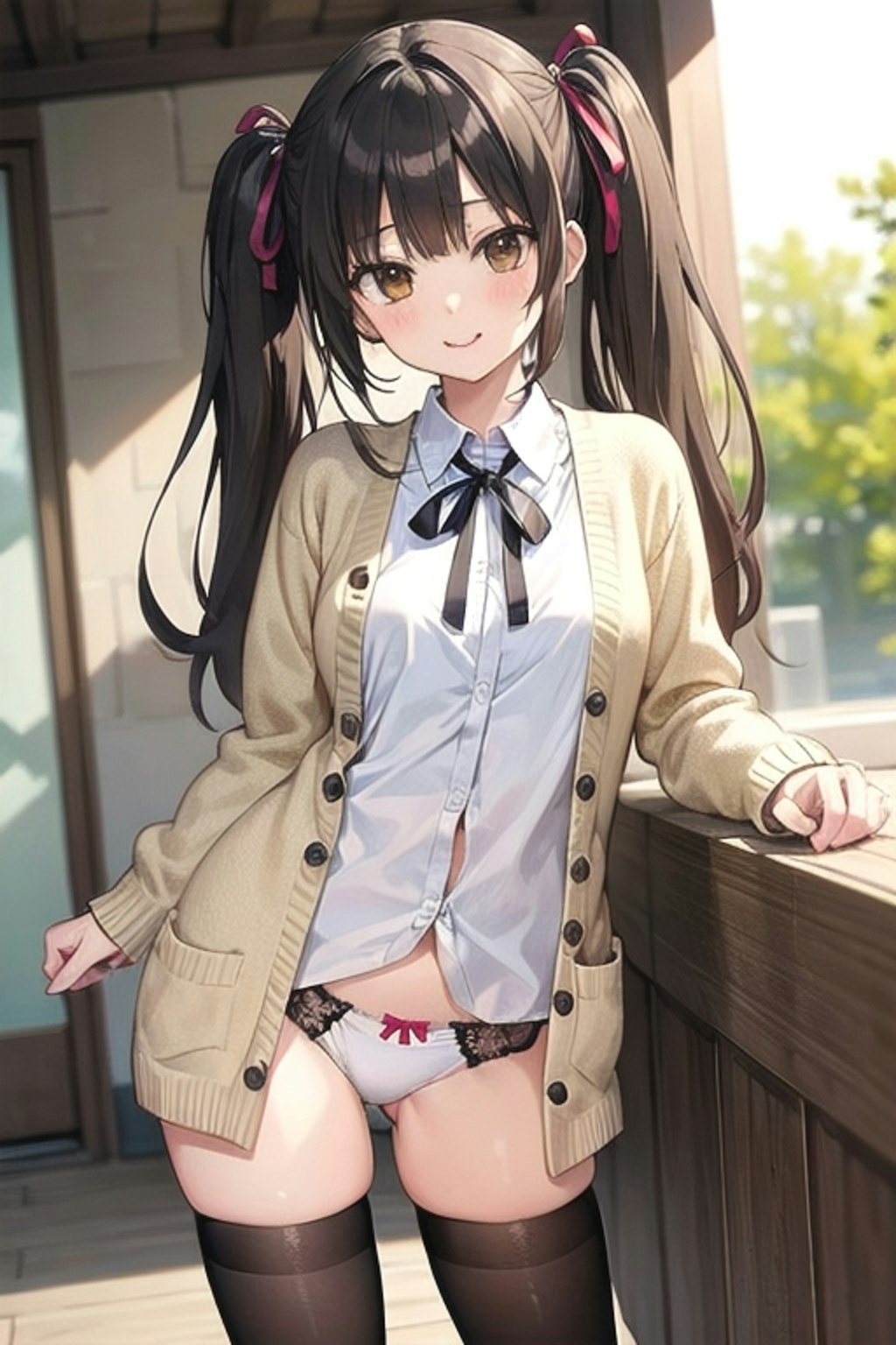 School twintails girl