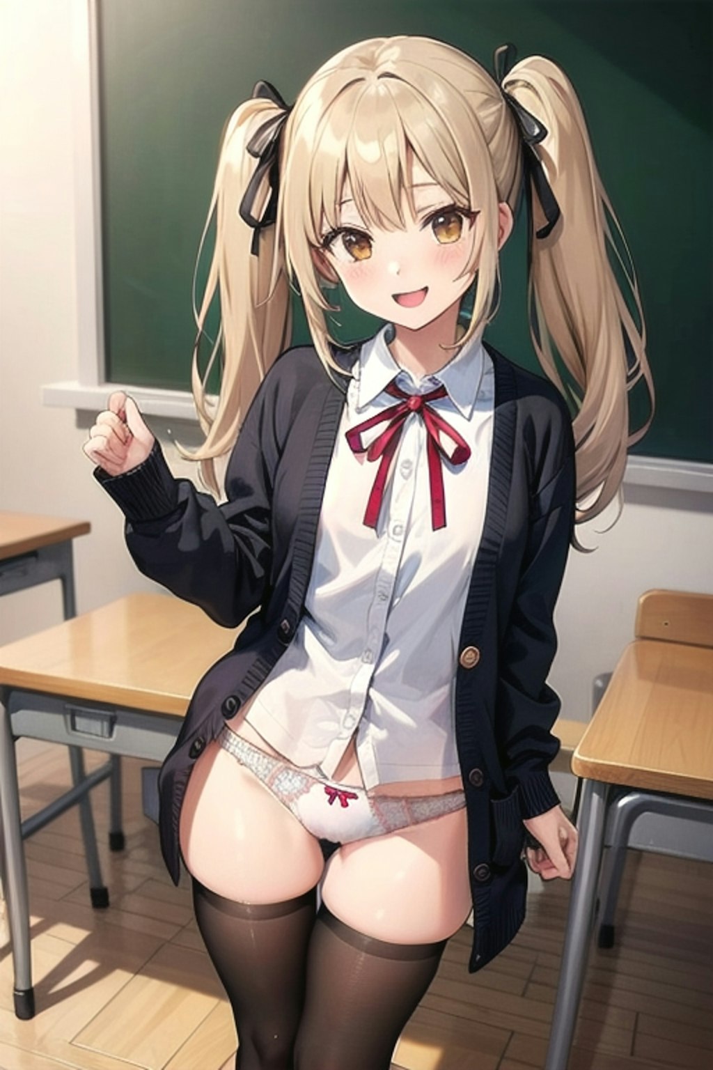 School twintails girl