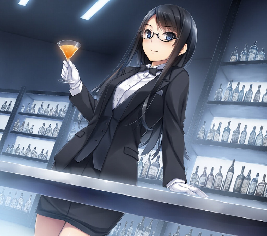 high quality detailed cocktail glass, high quality detailed bar