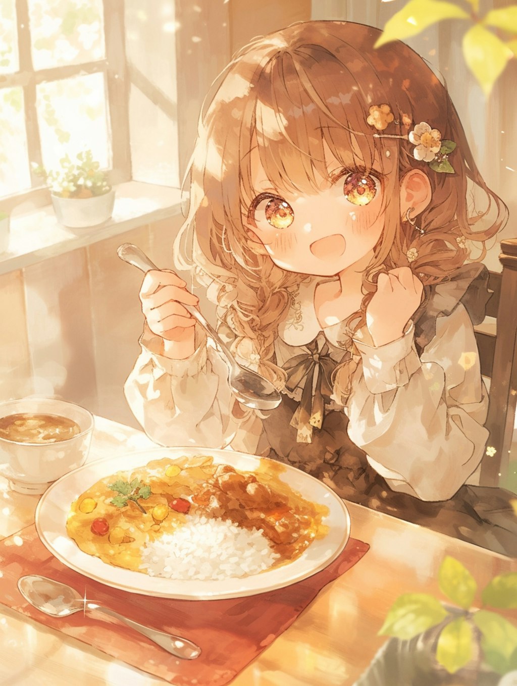 カレーライス。