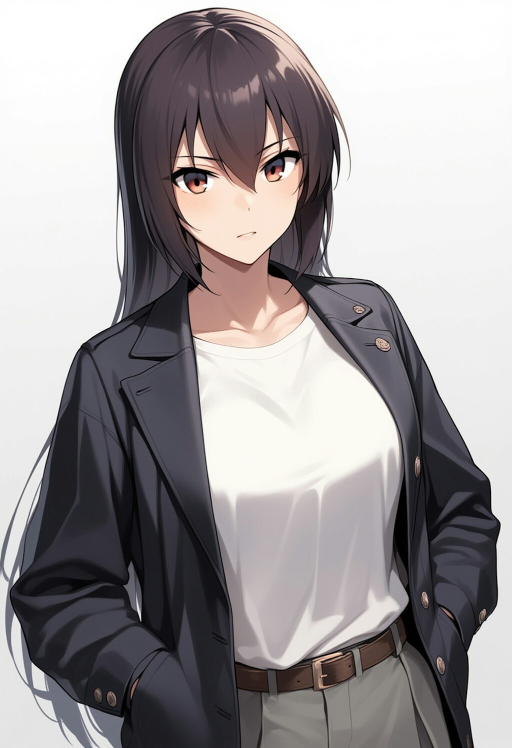 長門さん　私服