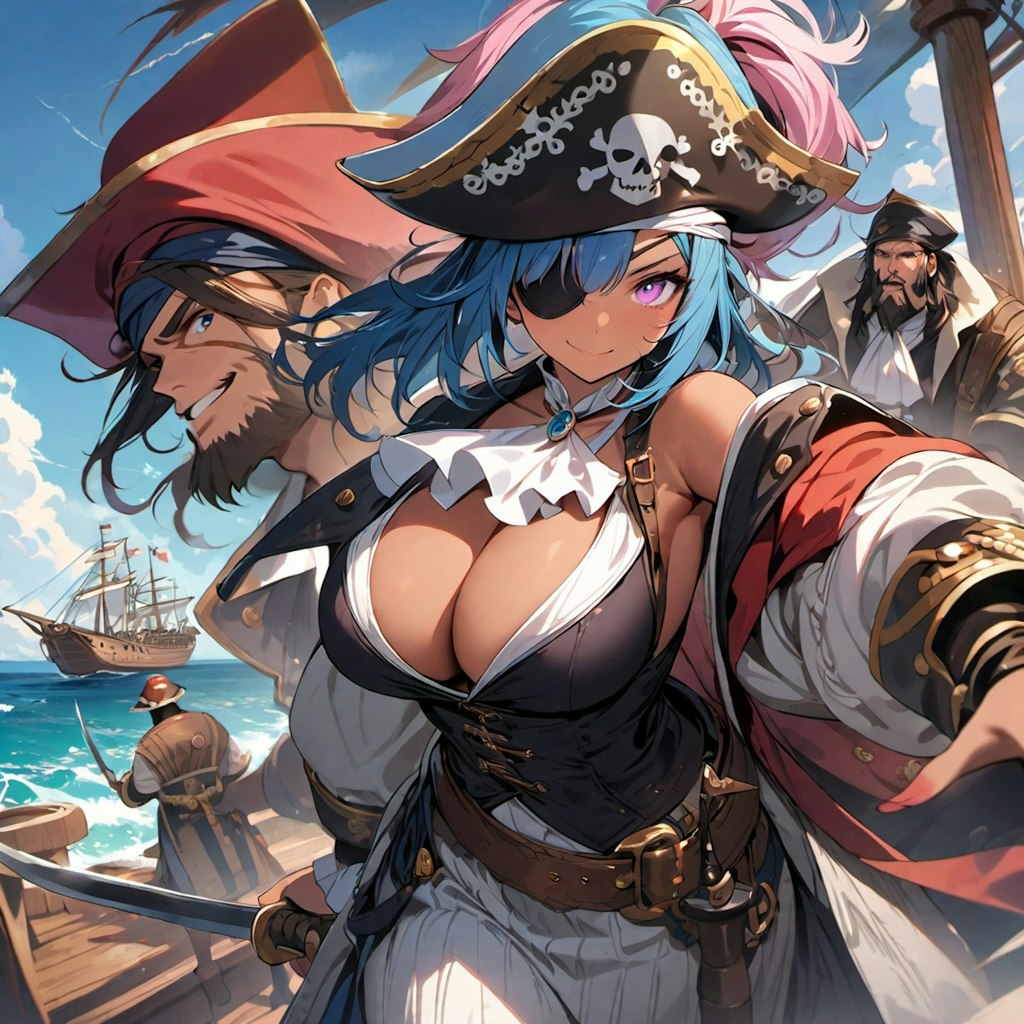 海賊団の航海記-未知の島々をめざして