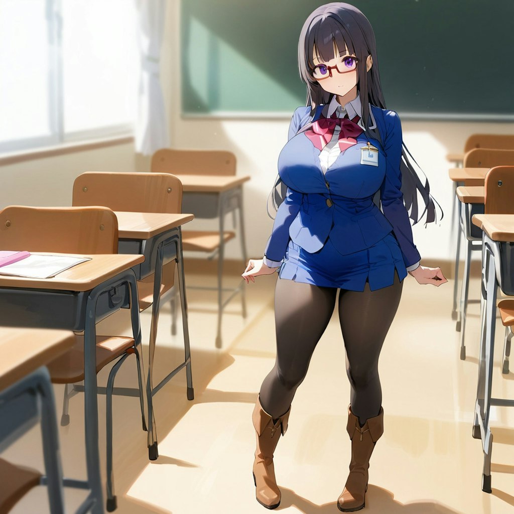 学生制服の女医