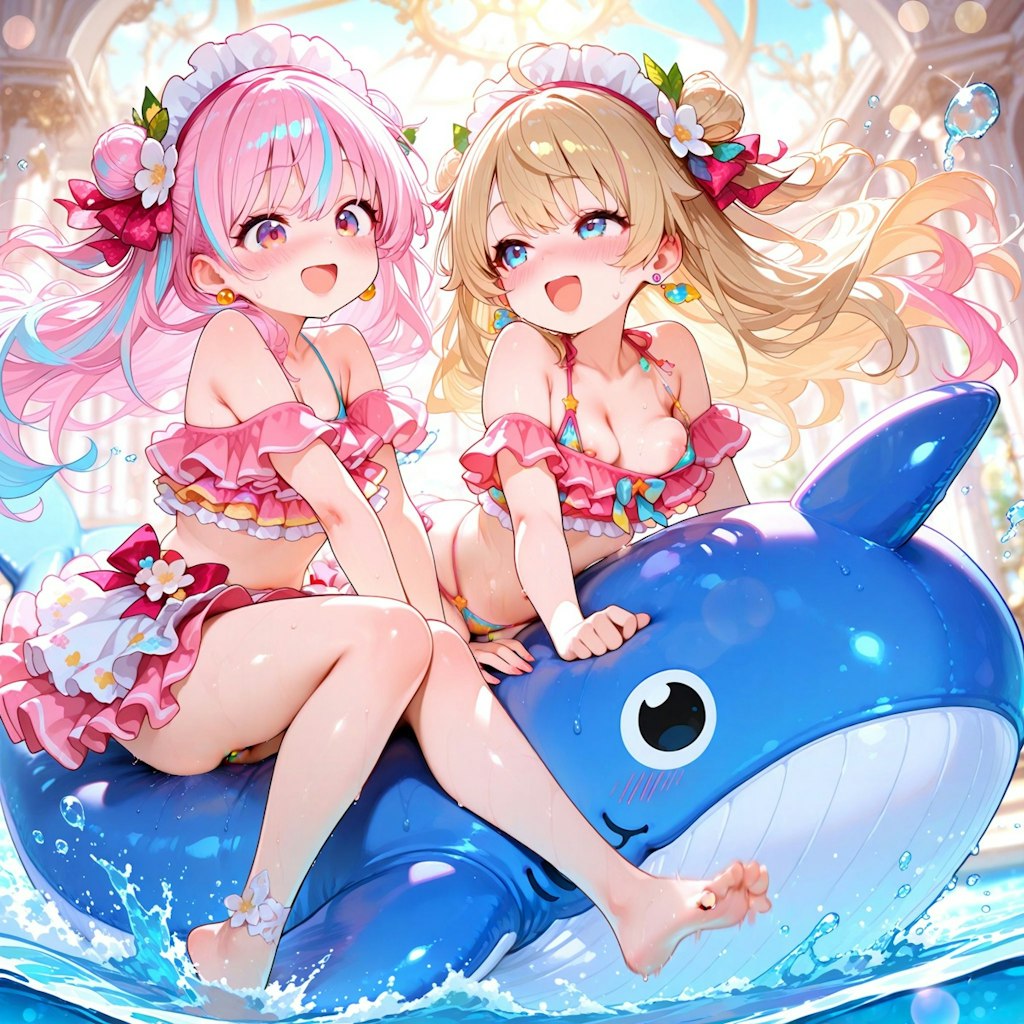 くじらの浮き