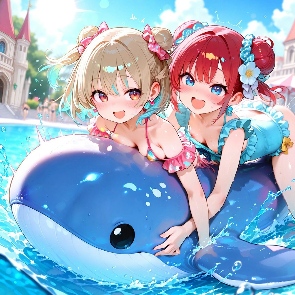 くじらの浮き
