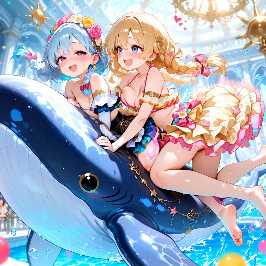 くじらの浮き