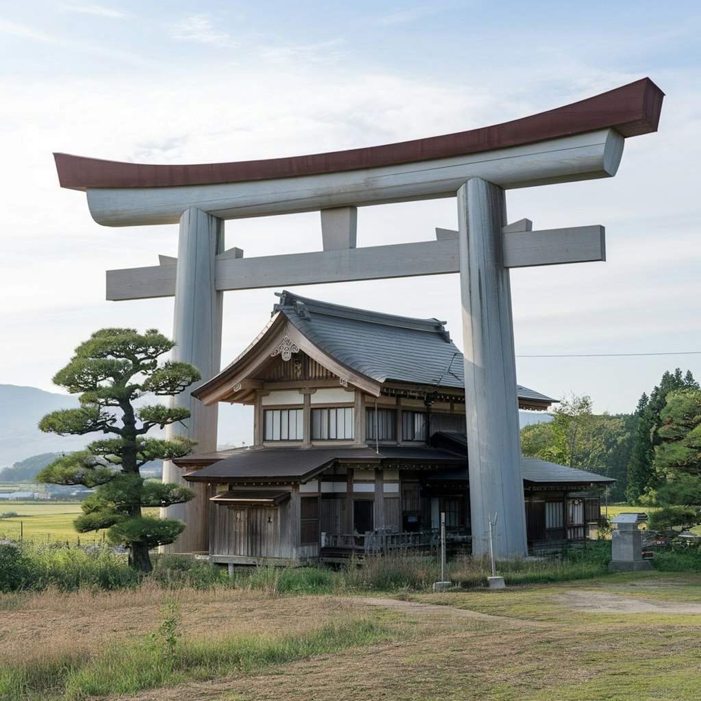 鳥居の家