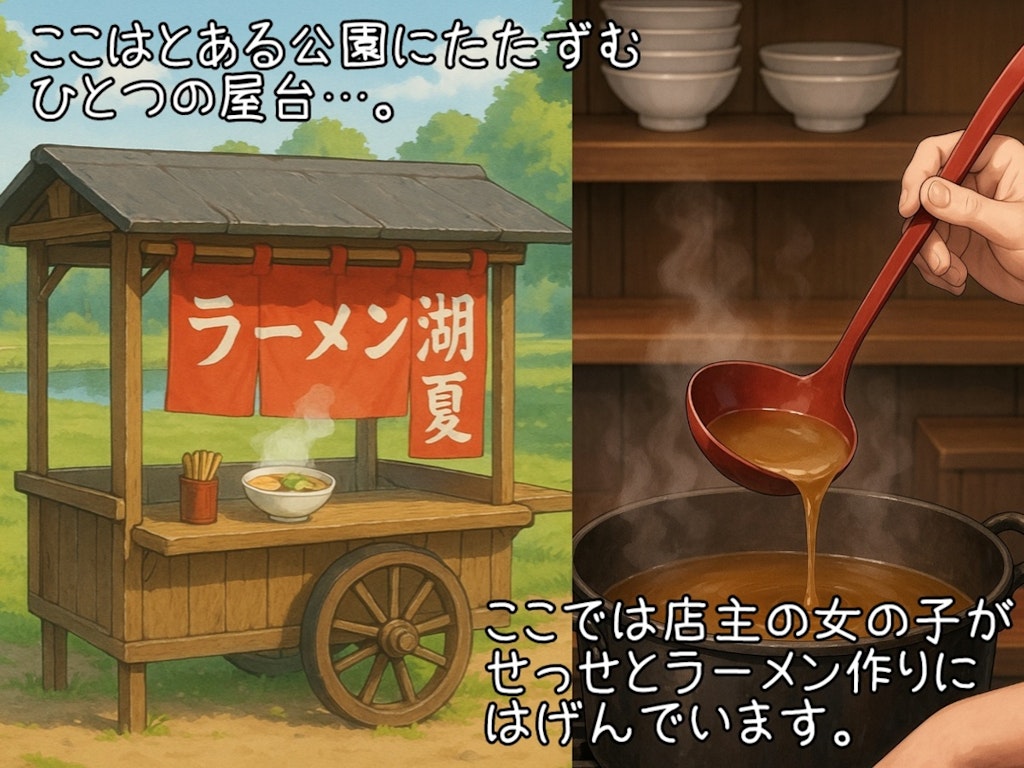 ちちぷい新喜劇 ラーメン湖夏と夢を追う女の子達①
