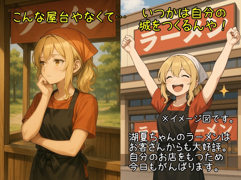 ちちぷい新喜劇 ラーメン湖夏と夢を追う女の子達①