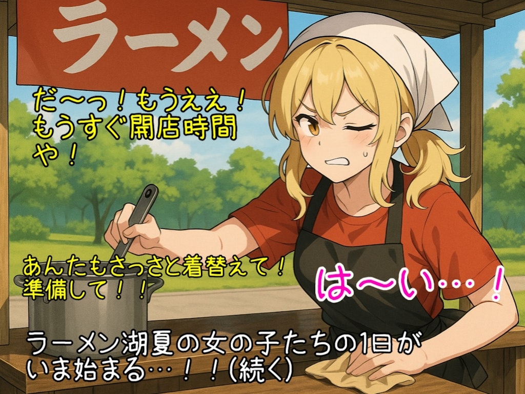 ちちぷい新喜劇 ラーメン湖夏と夢を追う女の子達①