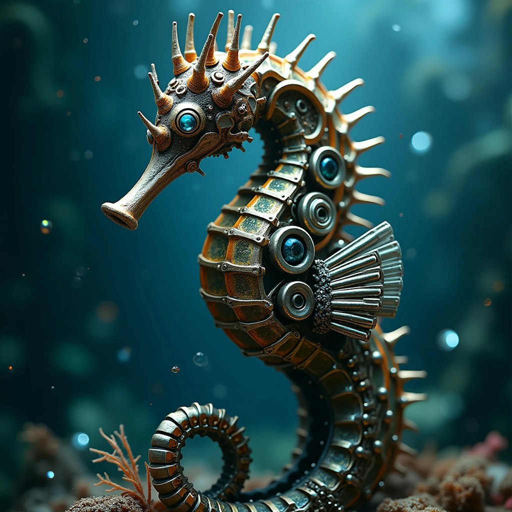 Clockwork Sea Creatures