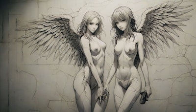 片翼の天使達