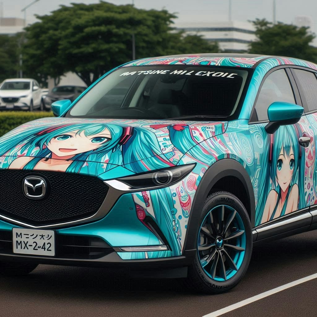 マツダCX-30の痛車