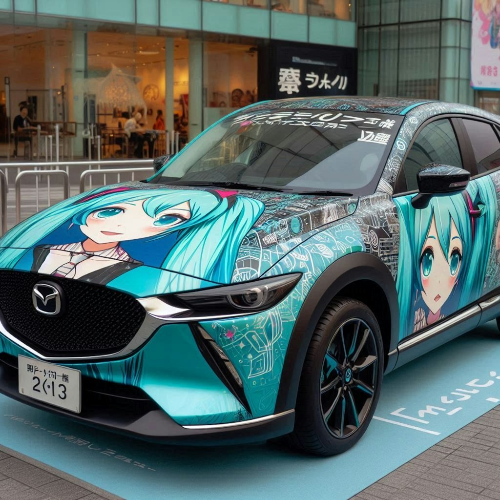 マツダCX-30の痛車