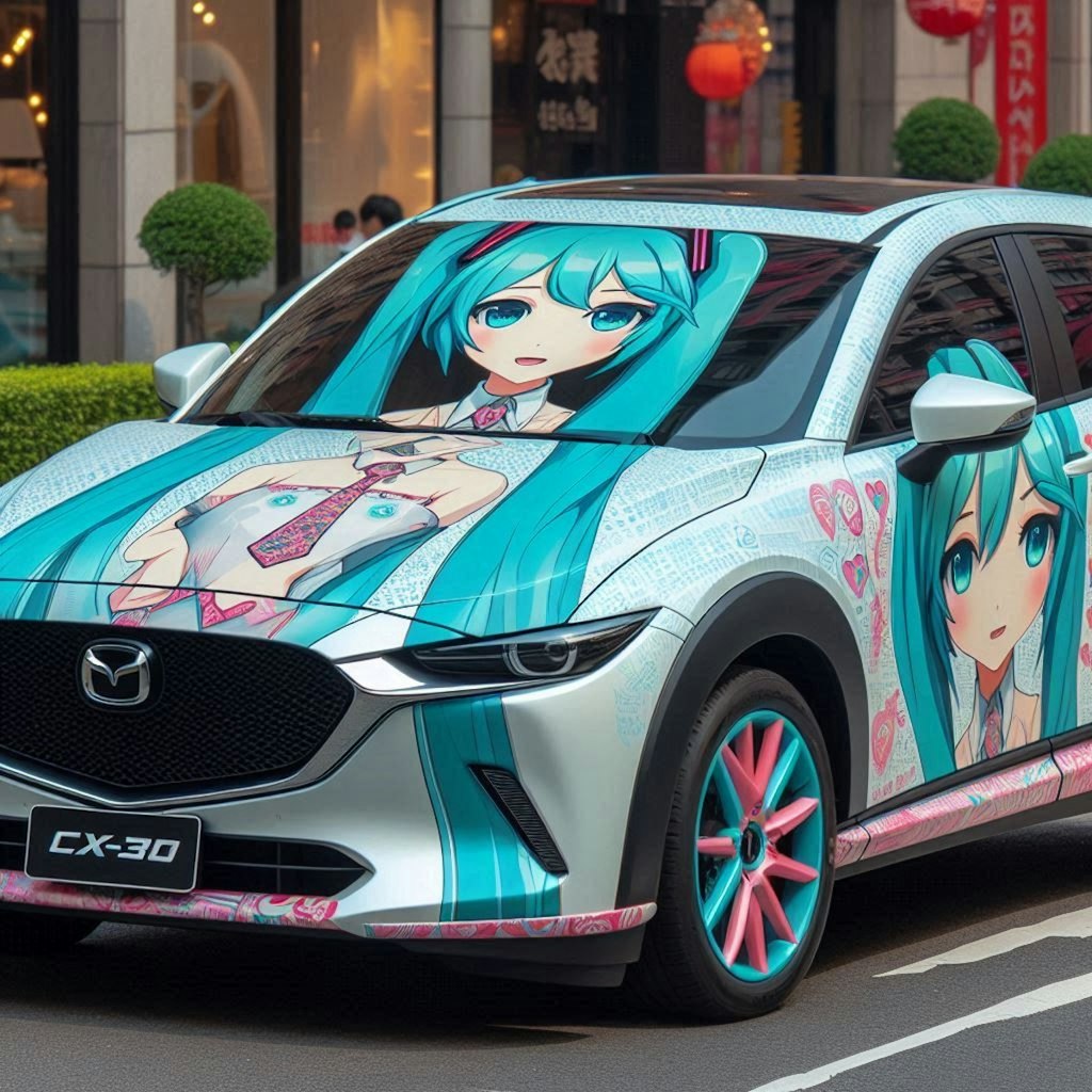 マツダCX-30の痛車