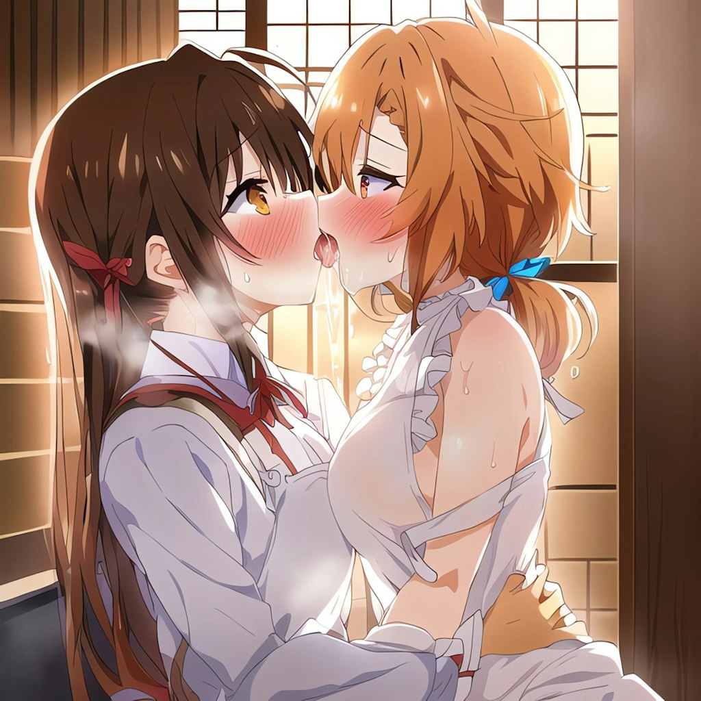 百合キス