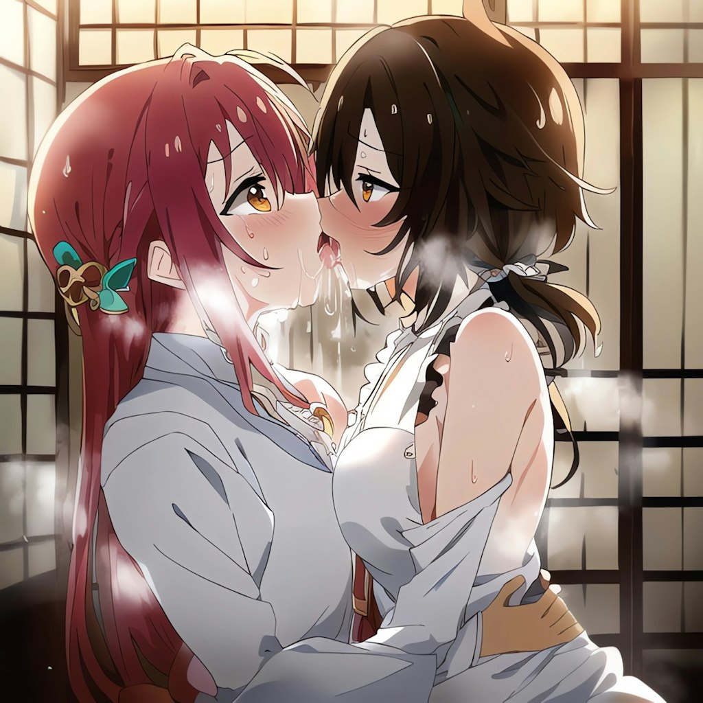 百合キス