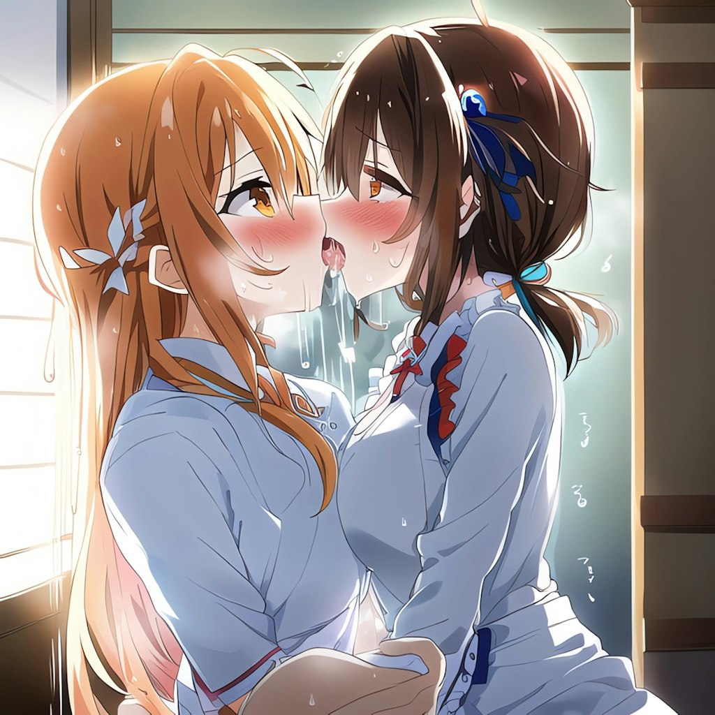 百合キス