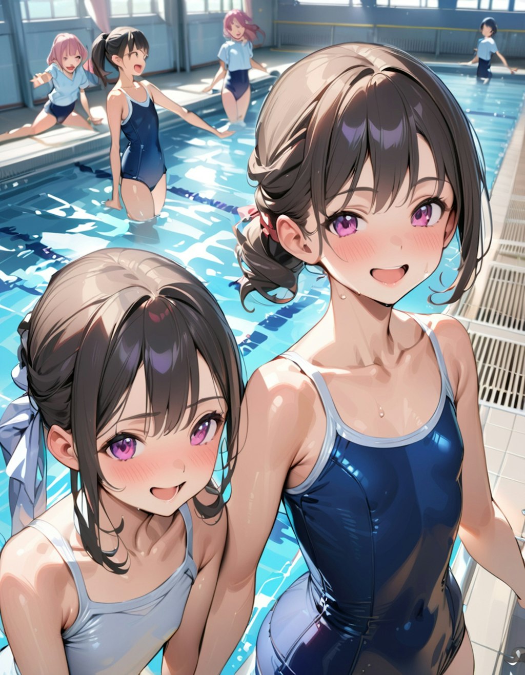 まな板学園　水泳部