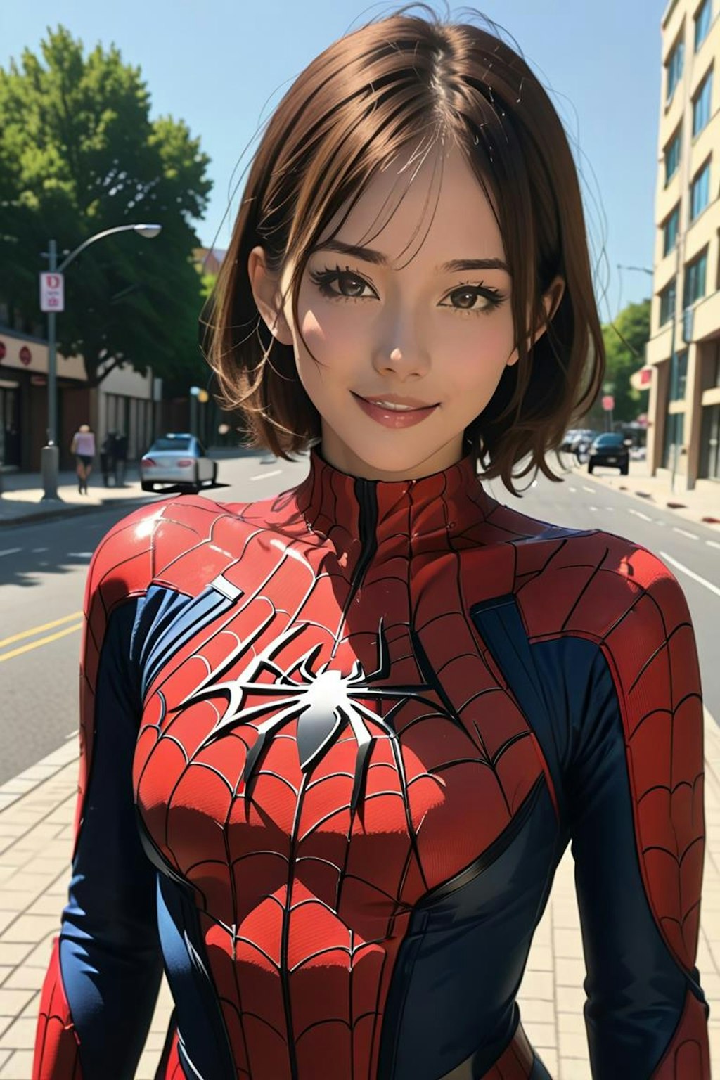 スパイダーウーマンが現れた