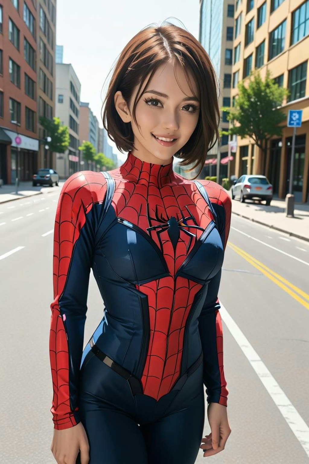 スパイダーウーマンが現れた