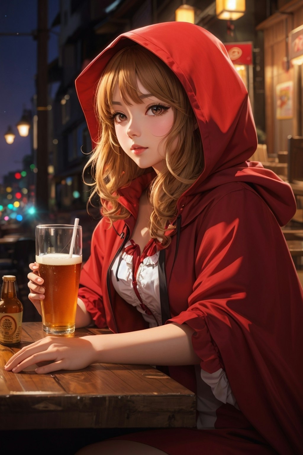 仕事終わりのビール