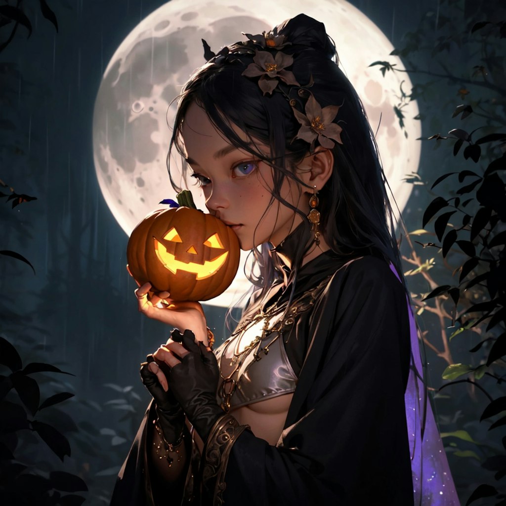 フルムーン　ハロウィン　ナイト