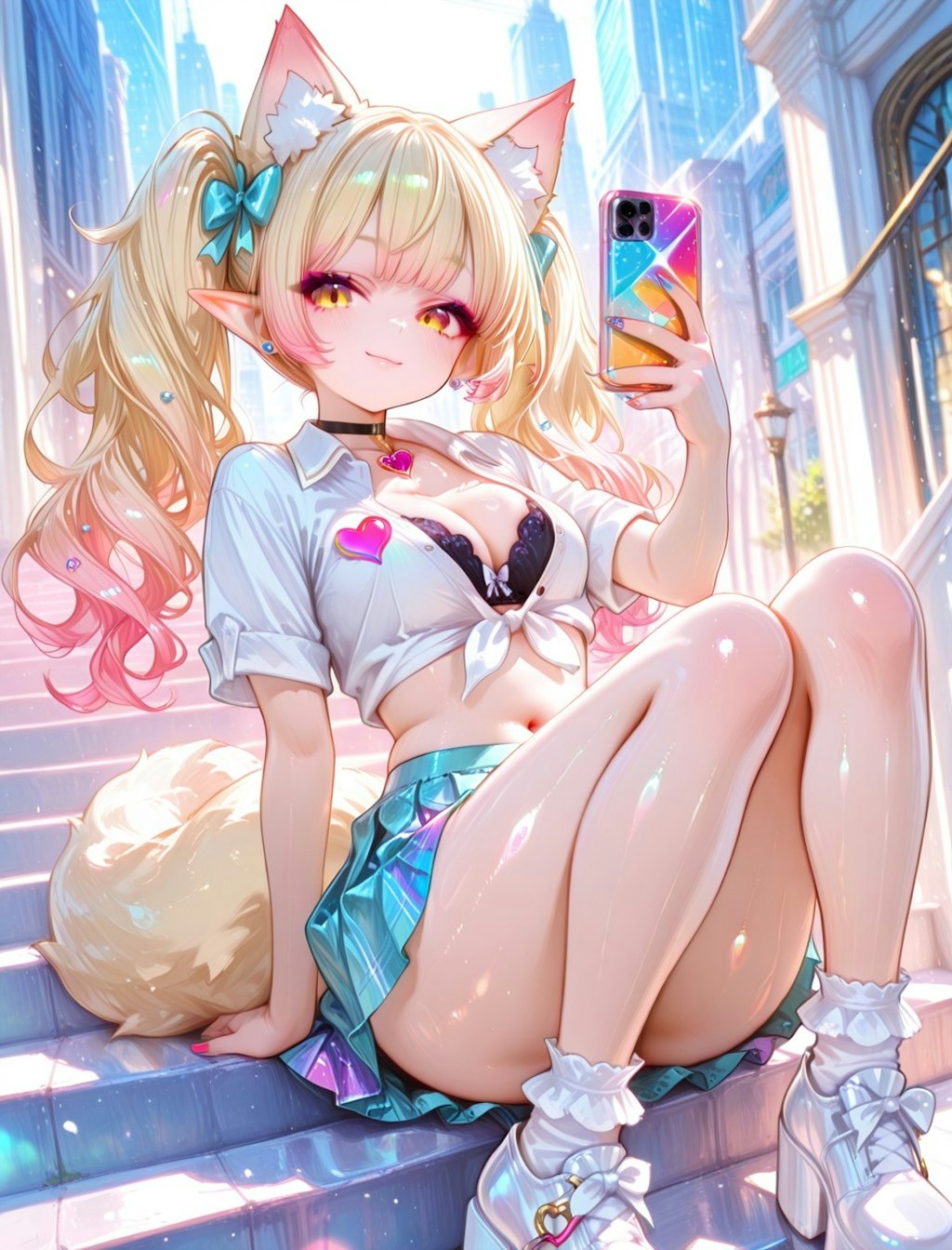 12枚）スマホとギャル