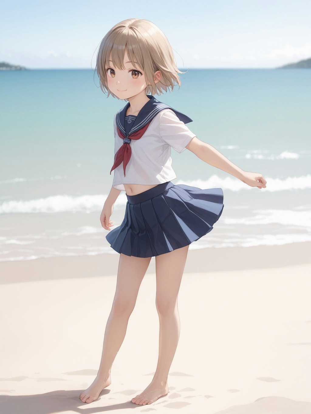 淡色少女