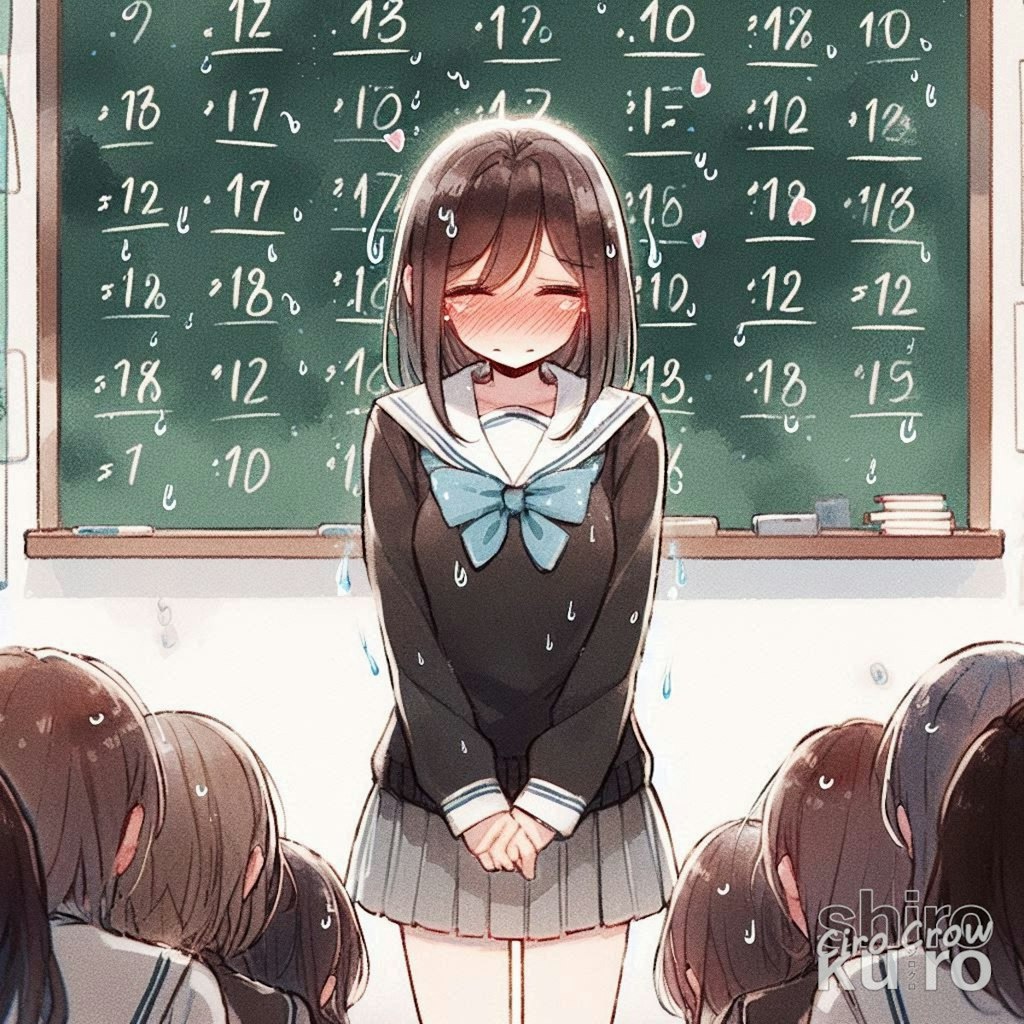 クラスメイトに羞恥を周知