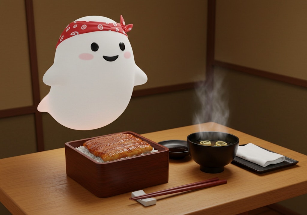 土用丑の日に鰻重セットを御出しするお化けシェフ達