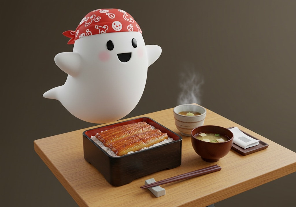 土用丑の日に鰻重セットを御出しするお化けシェフ達