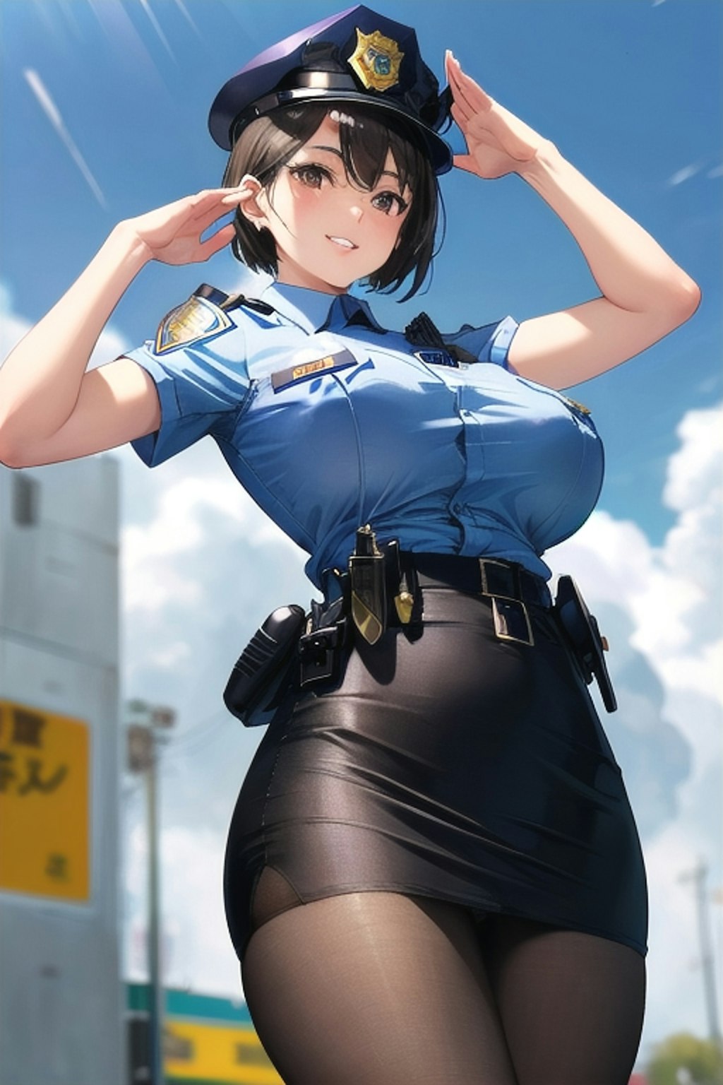 女性警察官