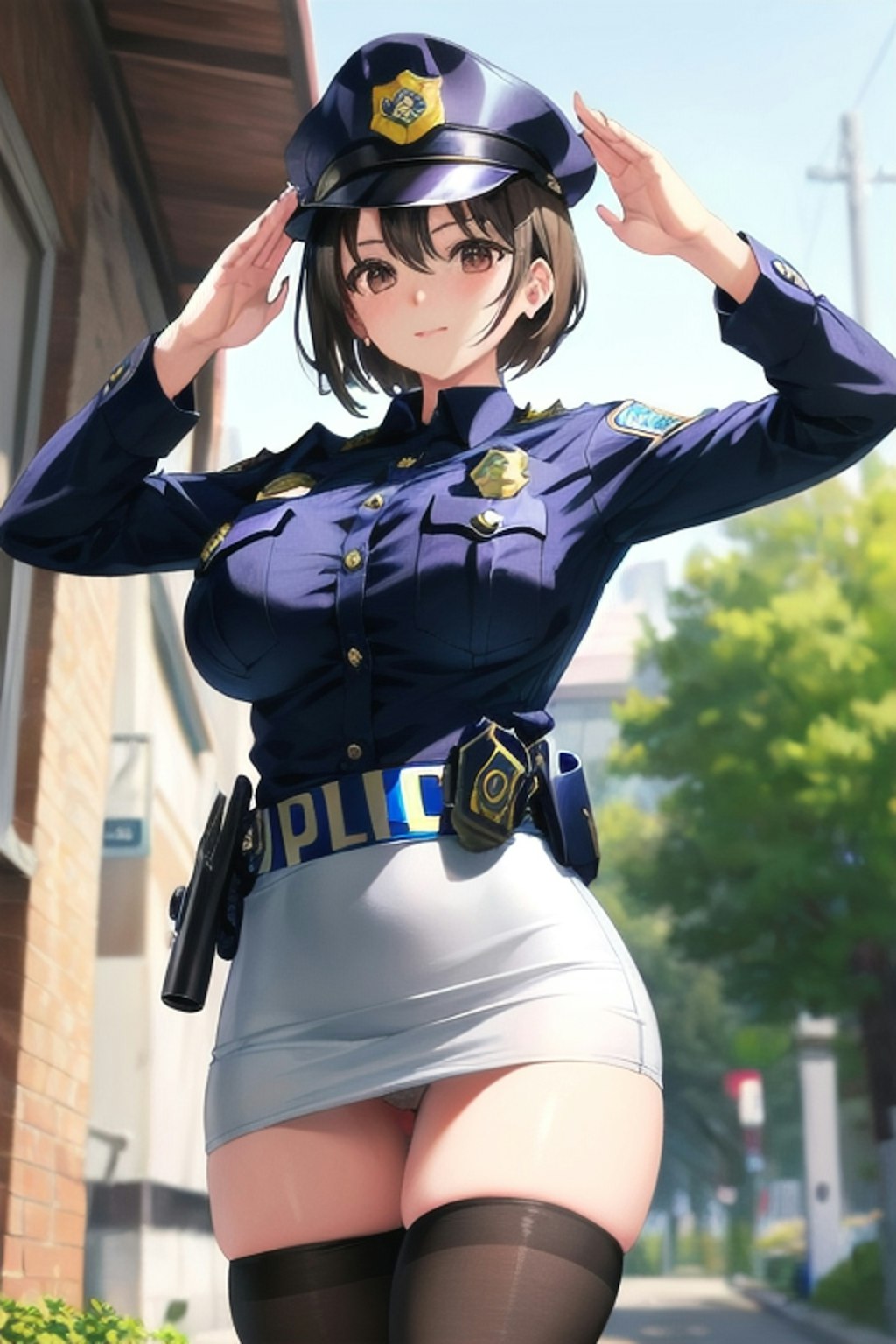 女性警察官