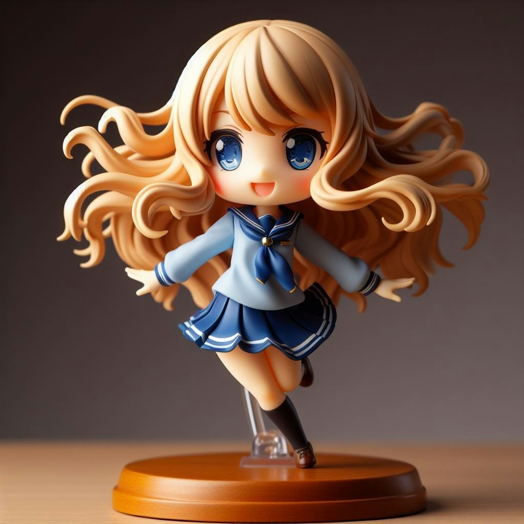 【チャレンジ達成】ちちぷいちゃんフィギュア画像×４