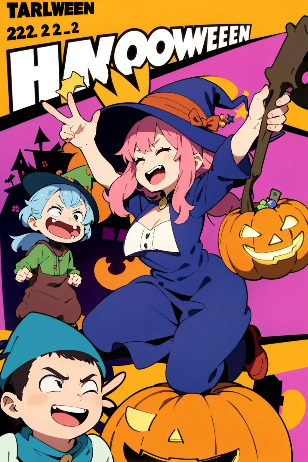 TULIPでマイティーガールズ！ハロウィンだよ！🎃